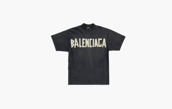 Balenciaga Tape Type T-shirt Medium Fit Black | The Sortage