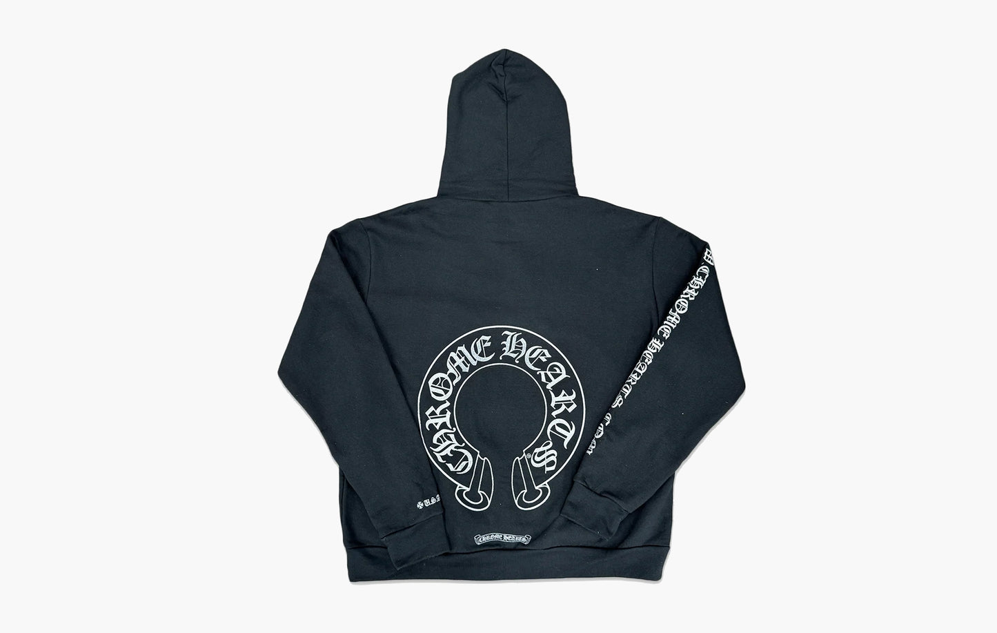 Chrome Hearts Silver Glitter Hoodie Black | The Sortage