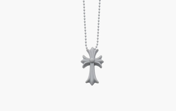 Chrome Hearts Silicone Cross Necklace Grey | The Sortage