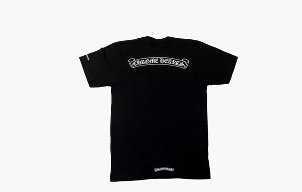 Chrome Hearts Scroll Logo T-Shirt Black | The Sortage