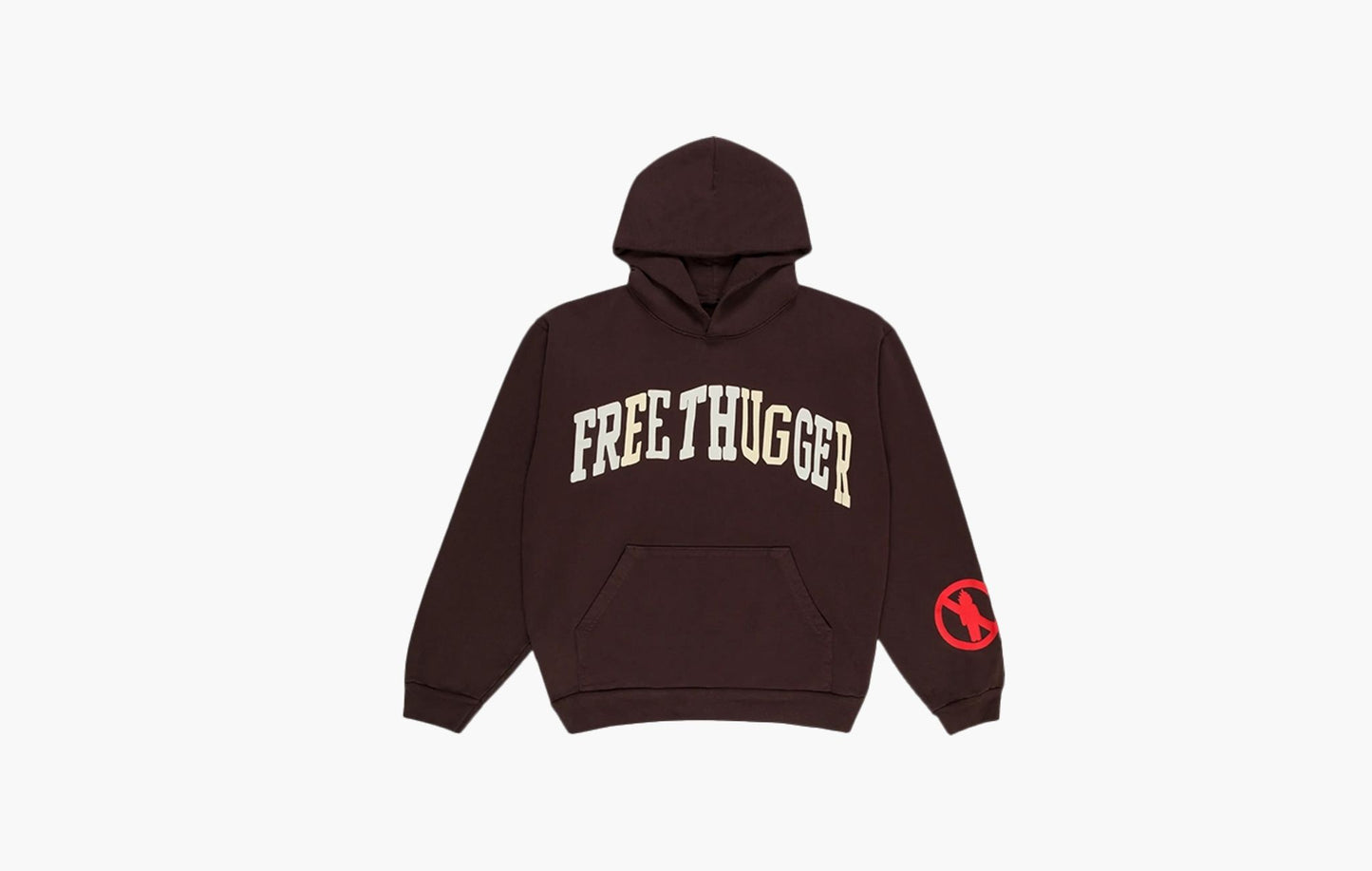 Cactus Plant Flea Market Free Thugger Hoodie "Brown"