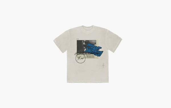 Travis Scott Fragment Design Cactus Jack Logo Tee White | The Sortage