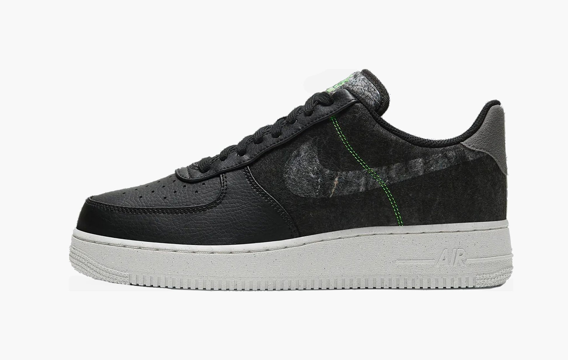 Nike Air Force 1 Low '07 LV8 Black Electric Green - CV1698 001 | The Sortage