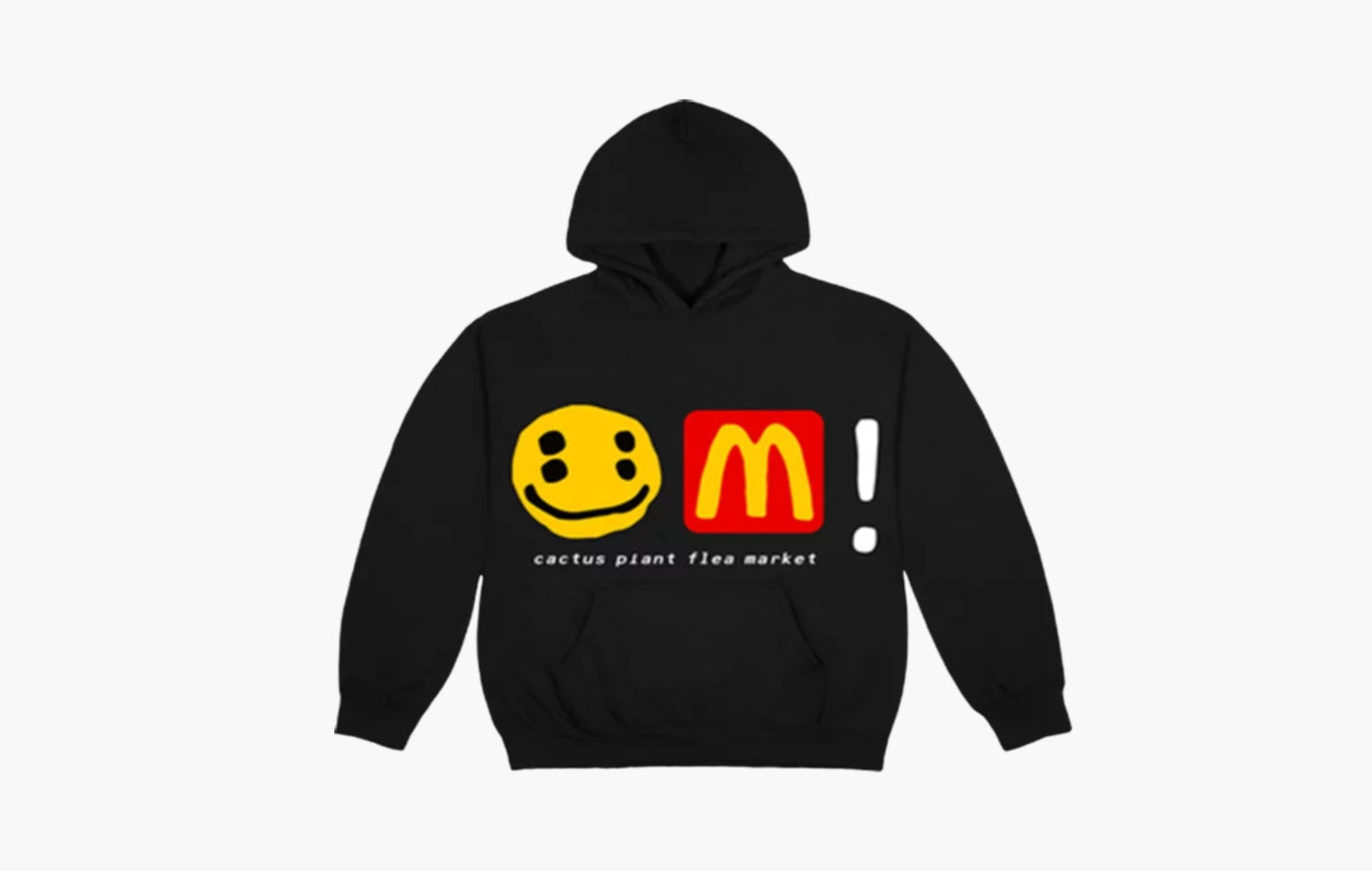 Cactus Plant Flea Market x McDonald's Icons! Hoodie Black | Sortage