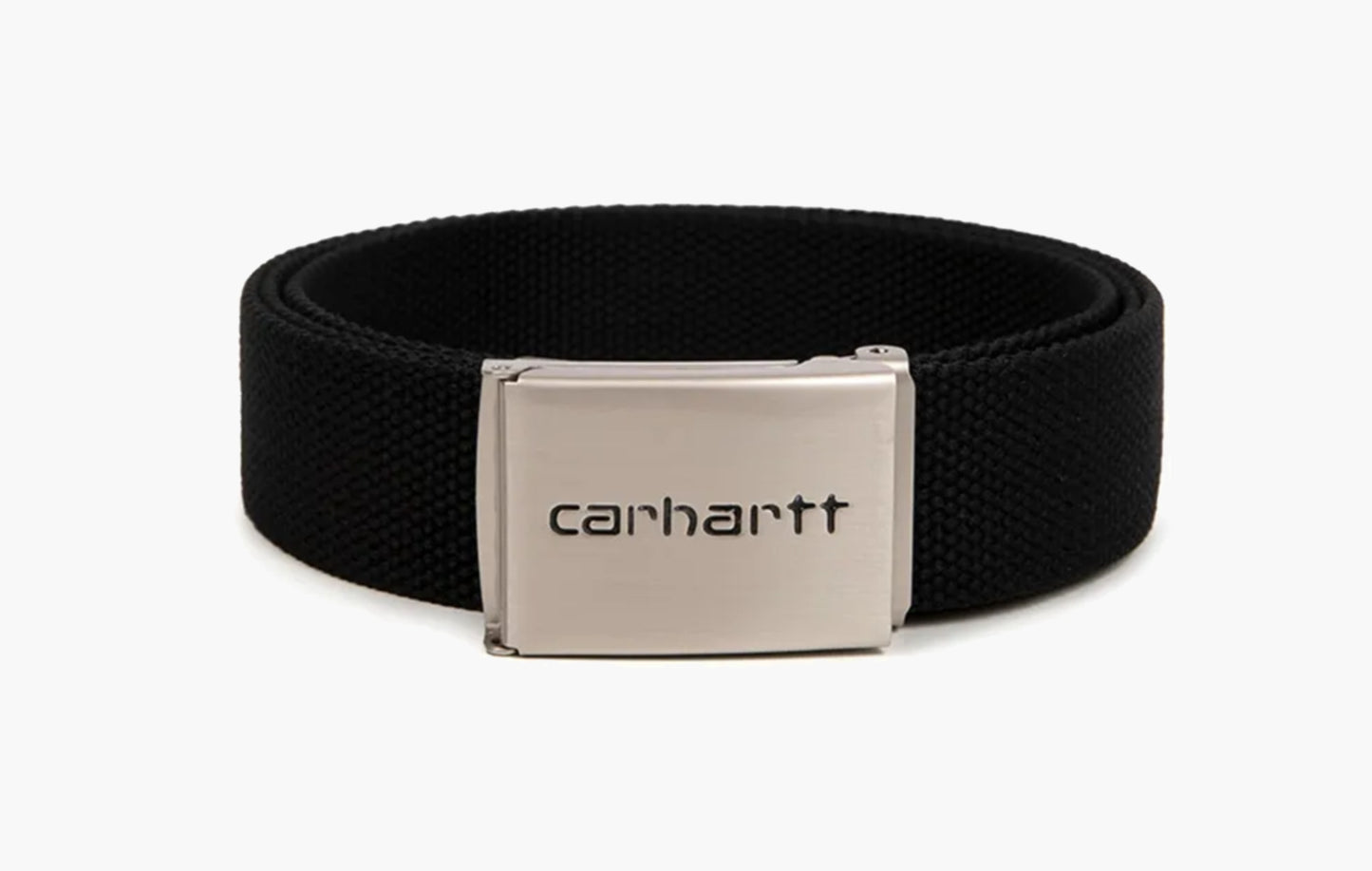 Carhartt WIP Canvas Belt Black | Sortage.