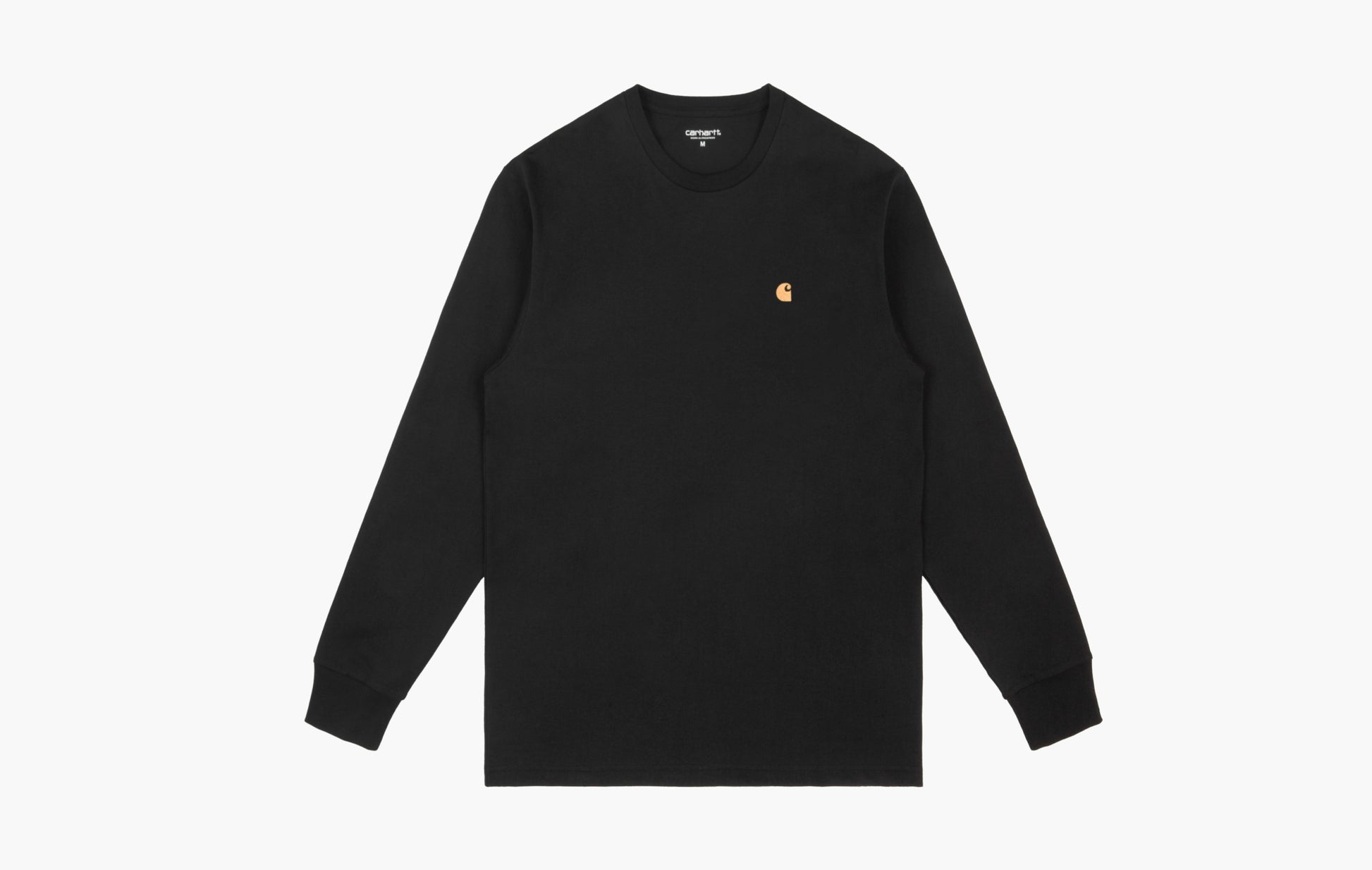 Carhartt WIP Small Logo L/S T-shirt Black | The Sortage