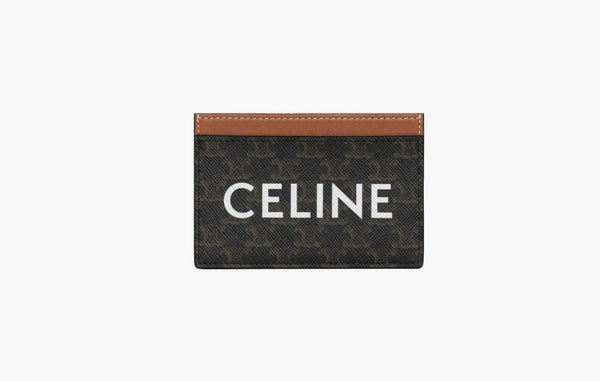 Celine Triumphal Arch Card Holder Brown | Sortage.