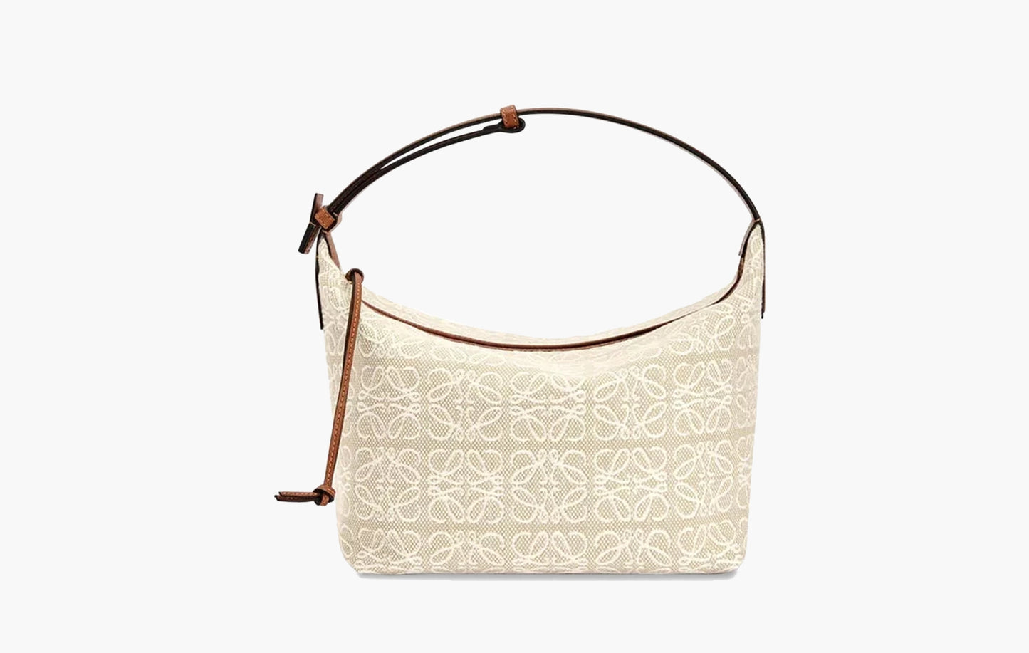 Loewe Cubi Anagram Small Bag Ecru/ Tan | The Sortage