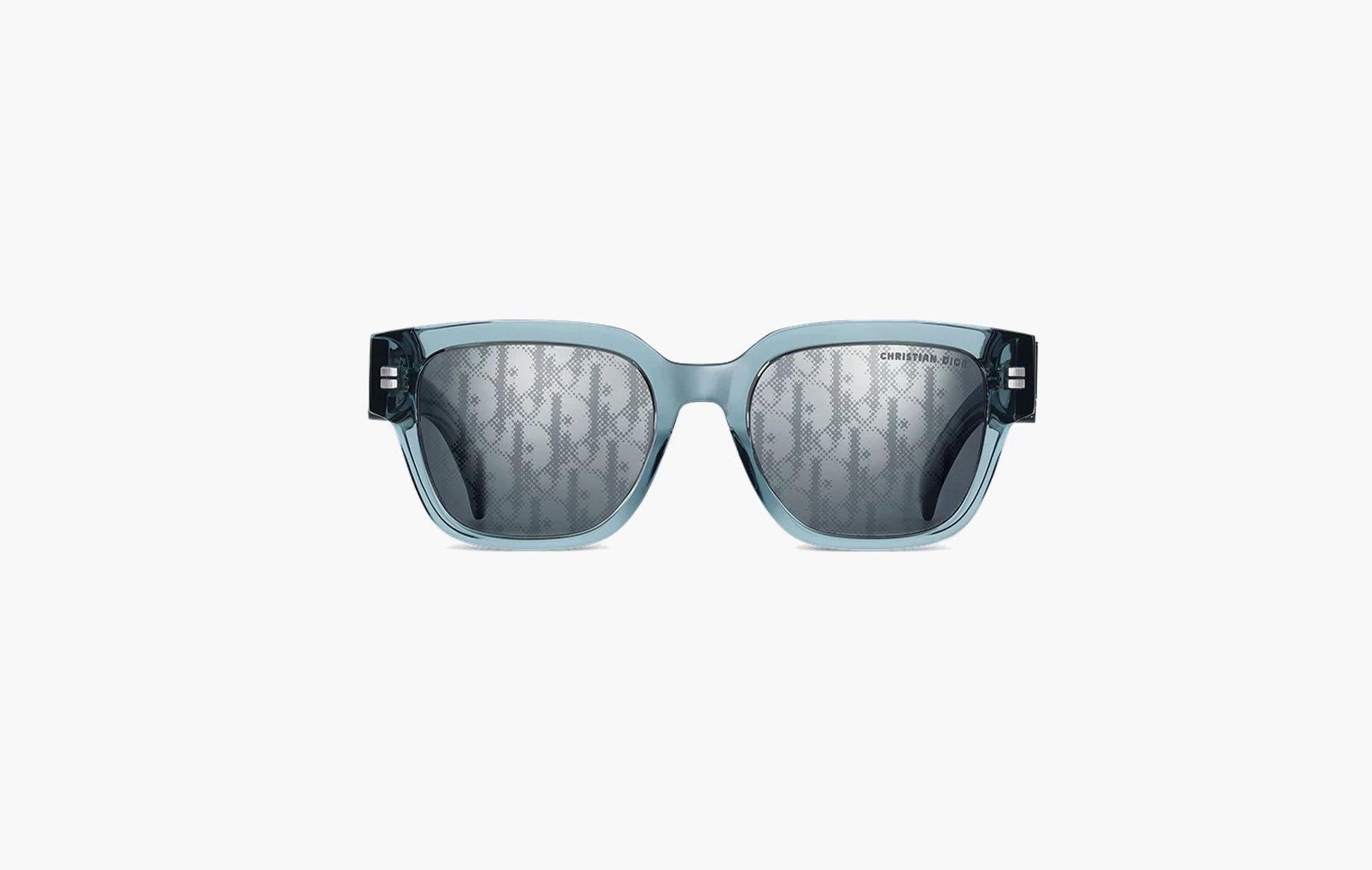 Dior DiorOblique S1I Square Sunglasses Blue | The Sortage