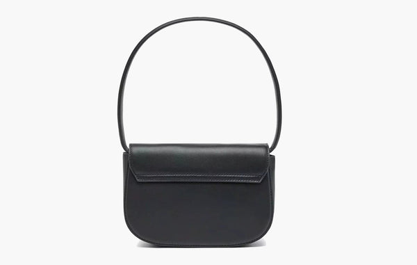 Diesel 1DR Shoulder Bag Nappa Leather Black | The Sortage