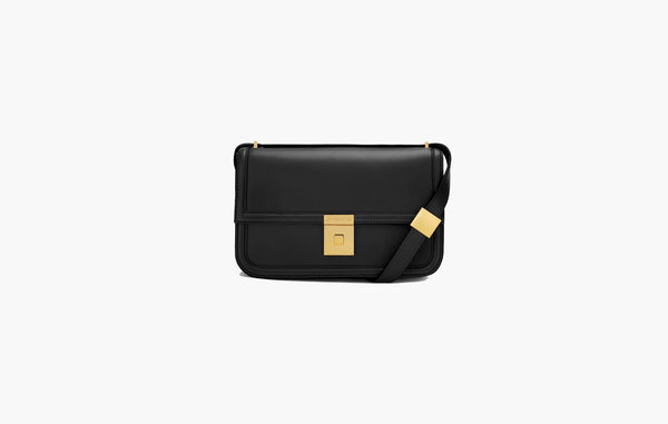 DeMellier The Paris Crossbody Black Smooth | The Sortage