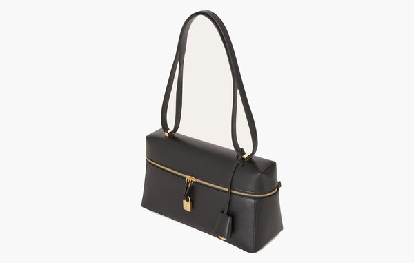 Loro Piana Extra Bag L27 Smooth Calfskin Black | The Sortage