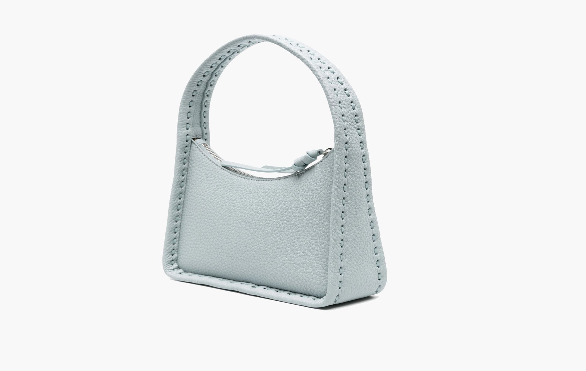 Fendi Fendessence Mini Calf Leather Tote Bag LIght Blue | The Sortage