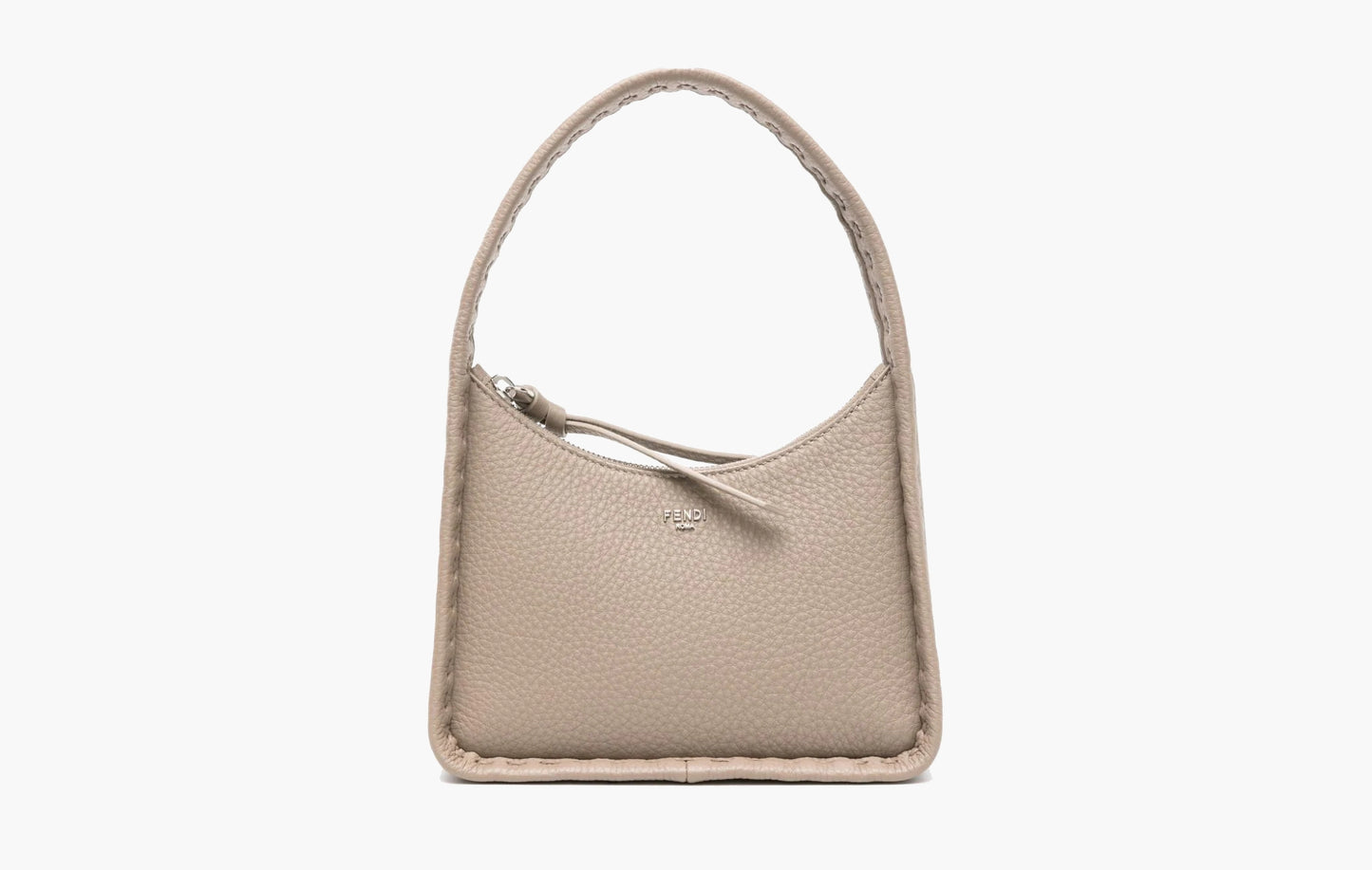 Fendi Fendessence Mini Calf Leather Tote Bag Taupe Brown | The Sortage