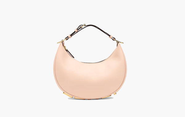Fendi Fendigraphy Small Leather Bag Pale Pink | The Sortage