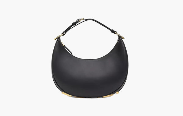 Fendi Fendigraphy Small Leather Bag Black | The Sortage