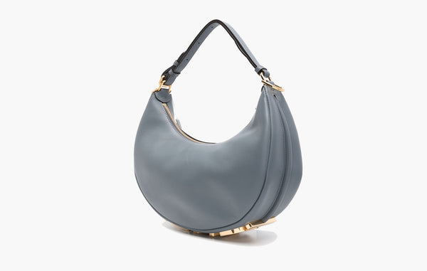 Fendi Fendigraphy Small Leather Bag Blue Grey | The Sortage