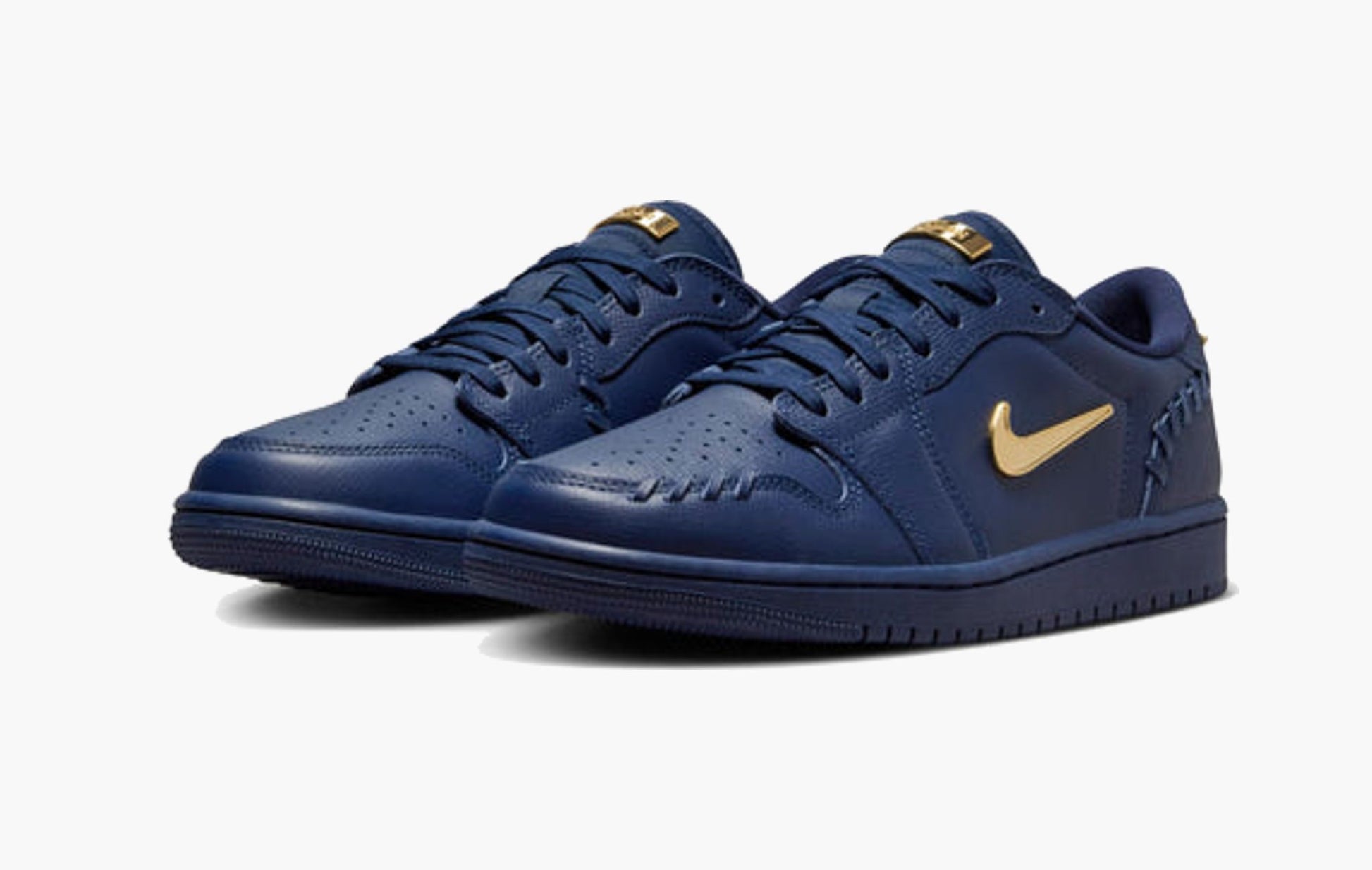 Air Jordan 1 Low WMNS Method of Make Midnight Navy Metallic Gold - FN5032 400 | The Sortage