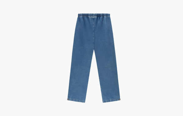 Fear of God Essentials Core Collection Denim Lounge Pant Medium Wash - 130SU244380F SS24 | The Sortage