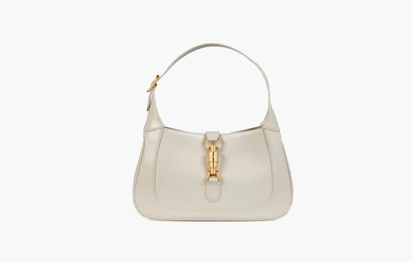 Gucci Jackie Small Leather Shoulder Bag White | The Sortage