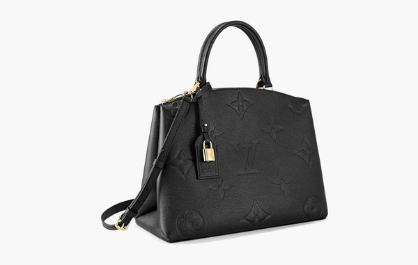 Louis Vuitton Louis Vuitton Grand Palais MM Monogram Empreinte Shoulder Bag Black | The Sortage