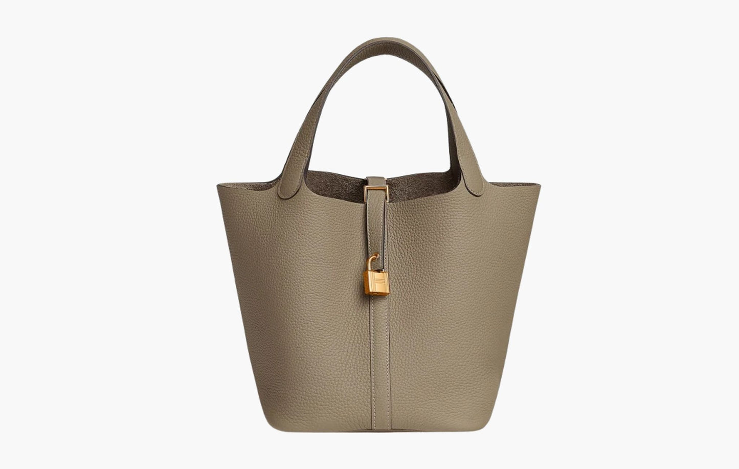 Hermes Picotin Lock 18 Bag Clemence & Gold Beige Marfa | The Sortage