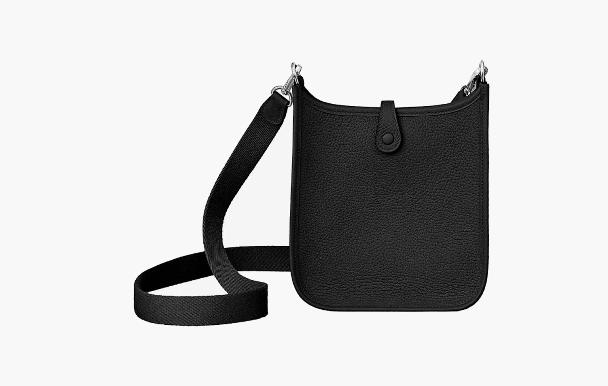 Hermes Evelyne 16 Amazone Bag Clemence & Palladium Noir | The Sortage