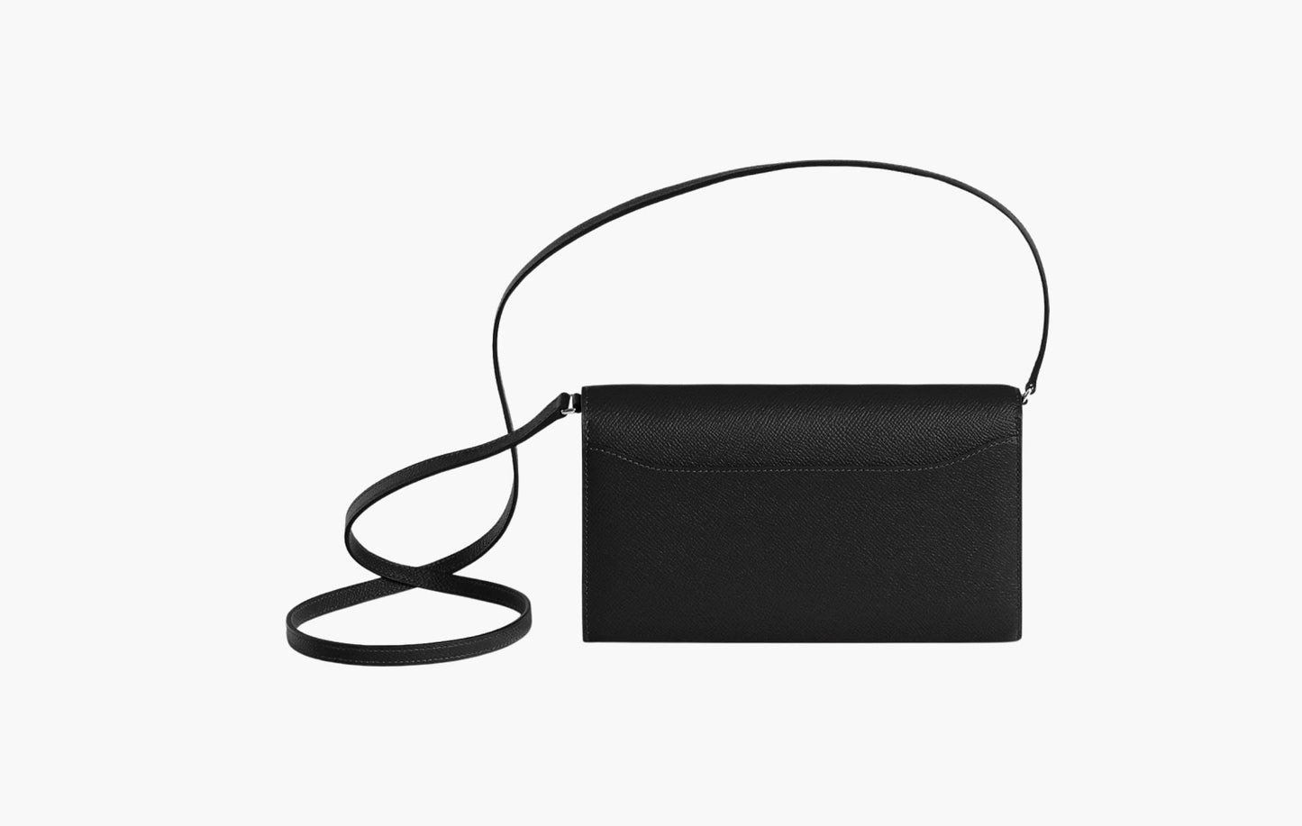 Hermes Constance Long To Go Wallet Epsom & Palladium Noir | The Sortage