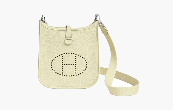 Hermes Evelyne 16 Amazone Bag Clemence & Cream | The Sortage