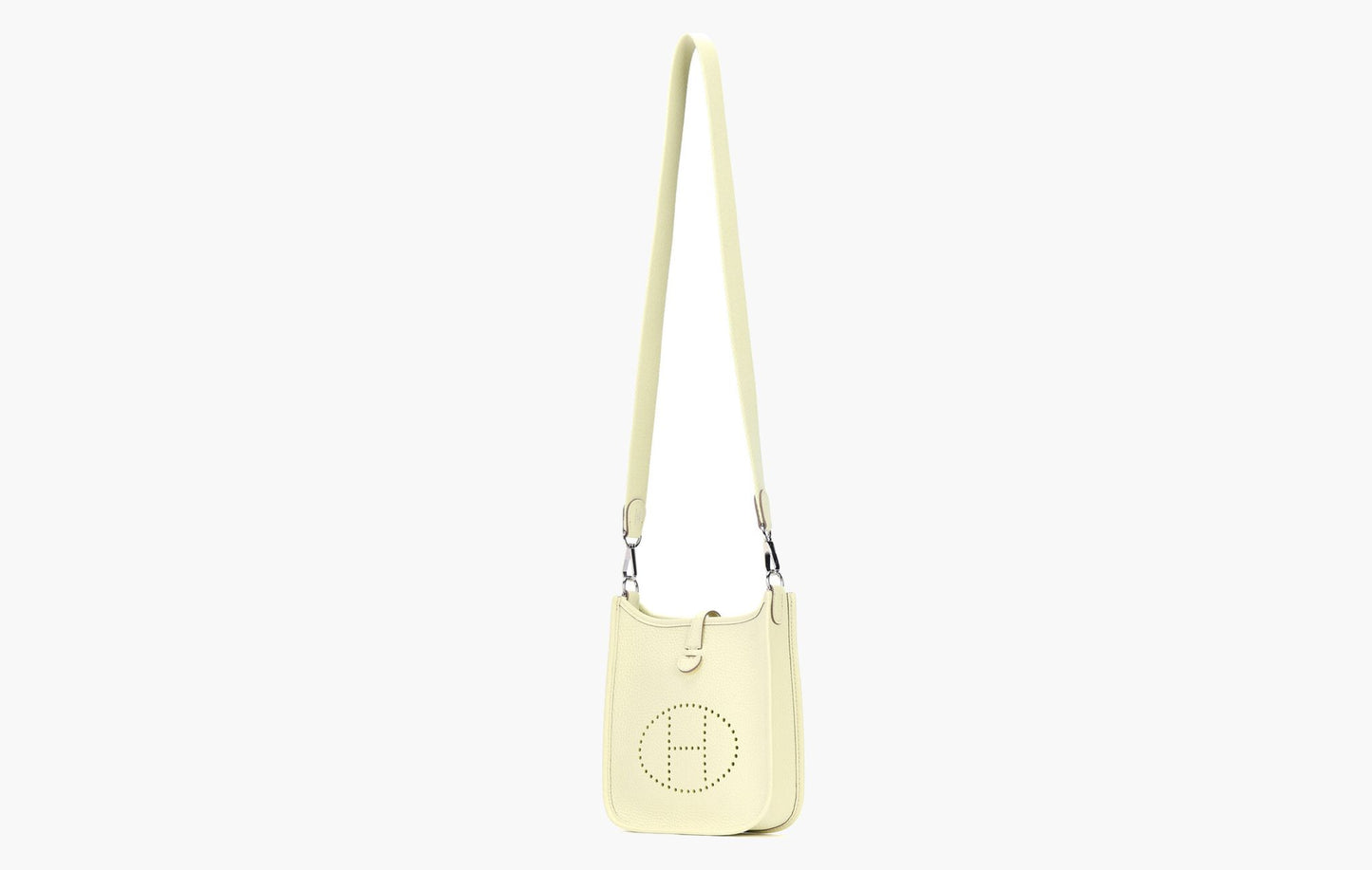 Hermes Evelyne 16 Amazone Bag Clemence & Cream | The Sortage