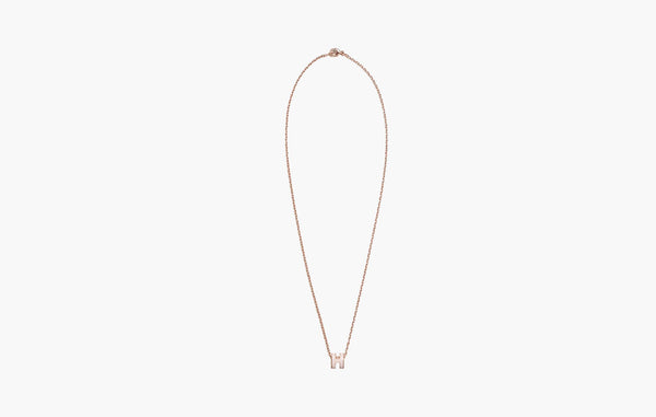 Hermes Mini Pop H Pendant Rose Dragée | The Sortage