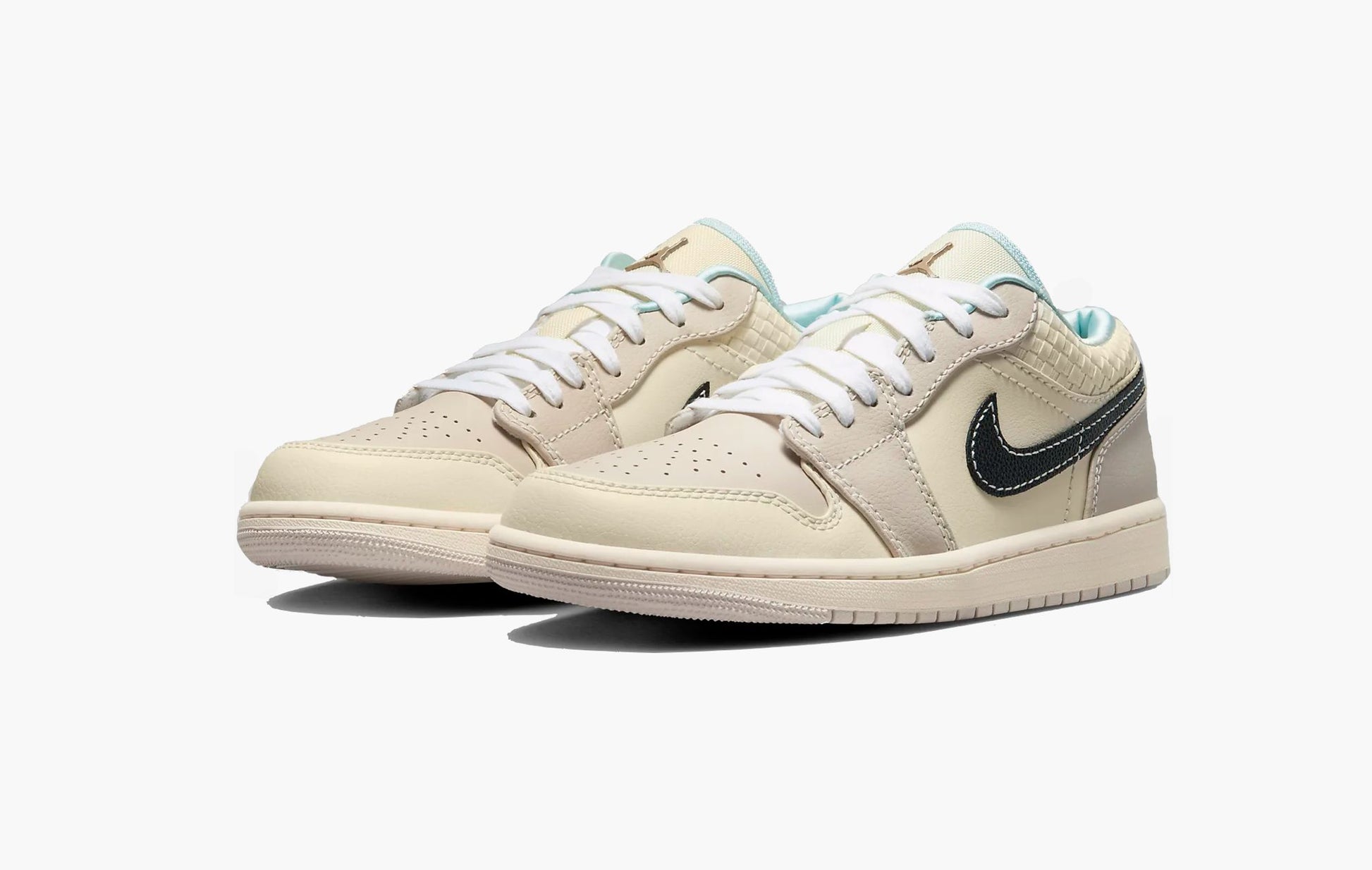 Air Jordan 1 Low Sanddrift Glacier Blue - HQ3440 101 | The Sortage