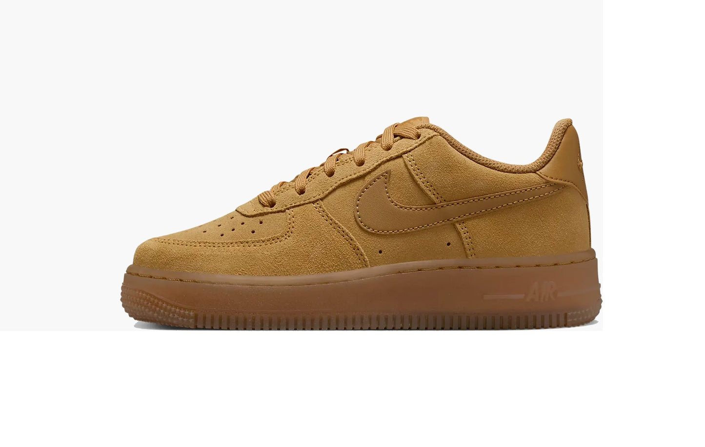 Nike Air Force 1 Low LV8 GS Wheat Gum Light Brown - HQ7476 700 | The Sortage