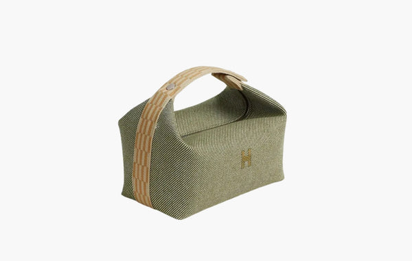 Hermes Small Bride-A-Brac Case Wool & Vert Foret | The Sortage