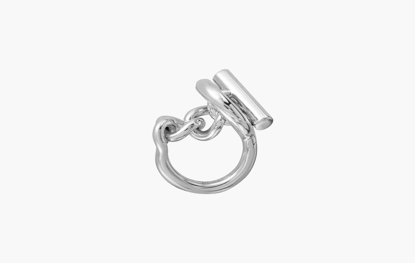 Hermes Large Croisette Ring Sterling Silver | The Sortage