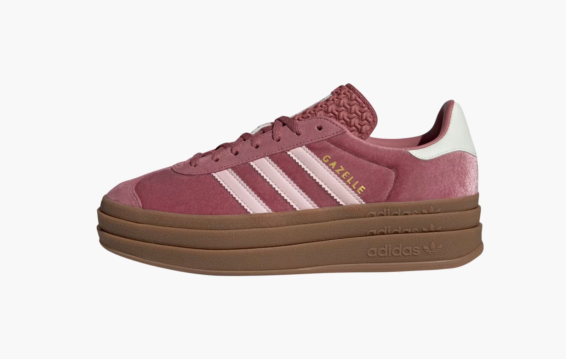 Adidas Gazelle Bold WMNS Sandy Pink Velvet - IG4389 | The Sortage