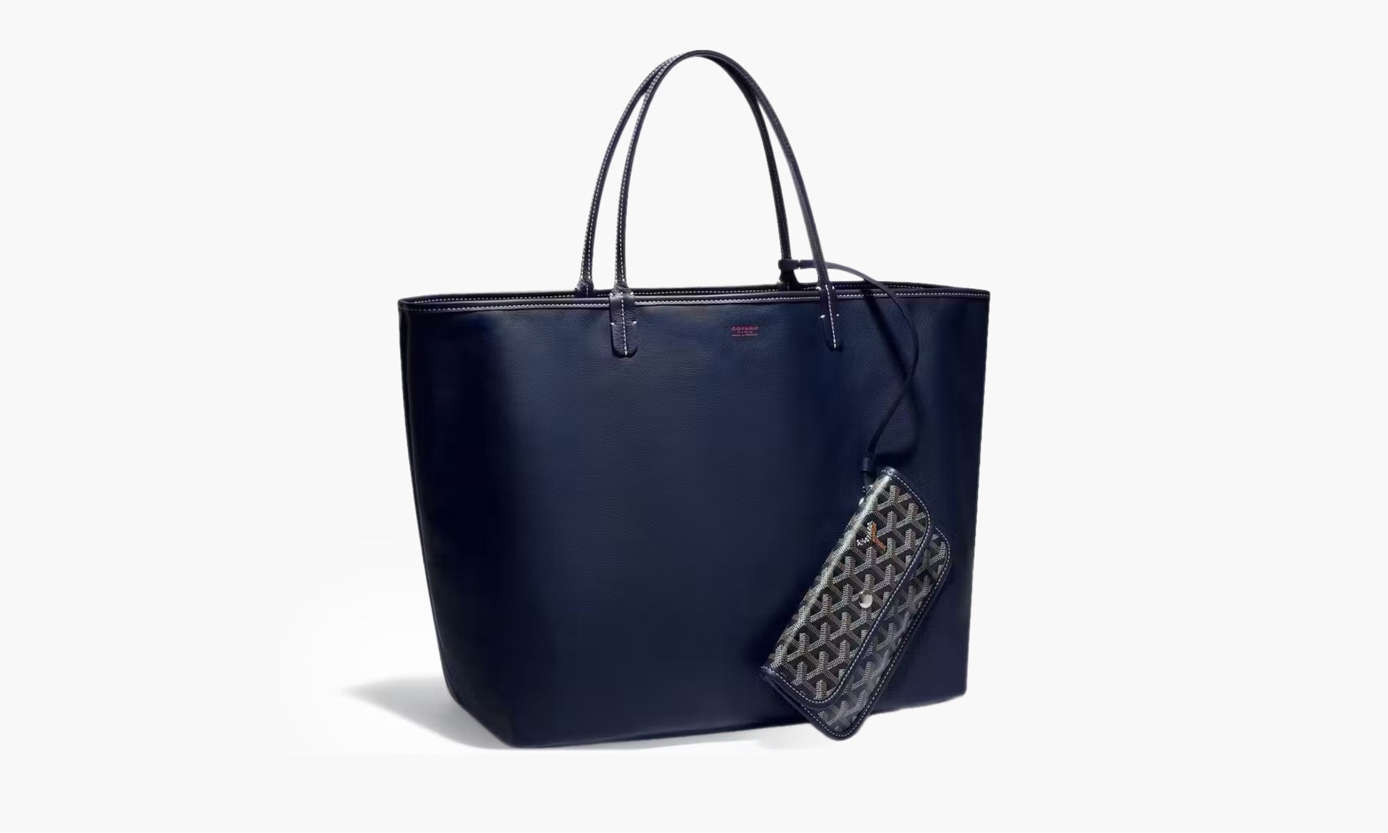 Goyard Anjou Tote GM Navy Blue | The Sortage