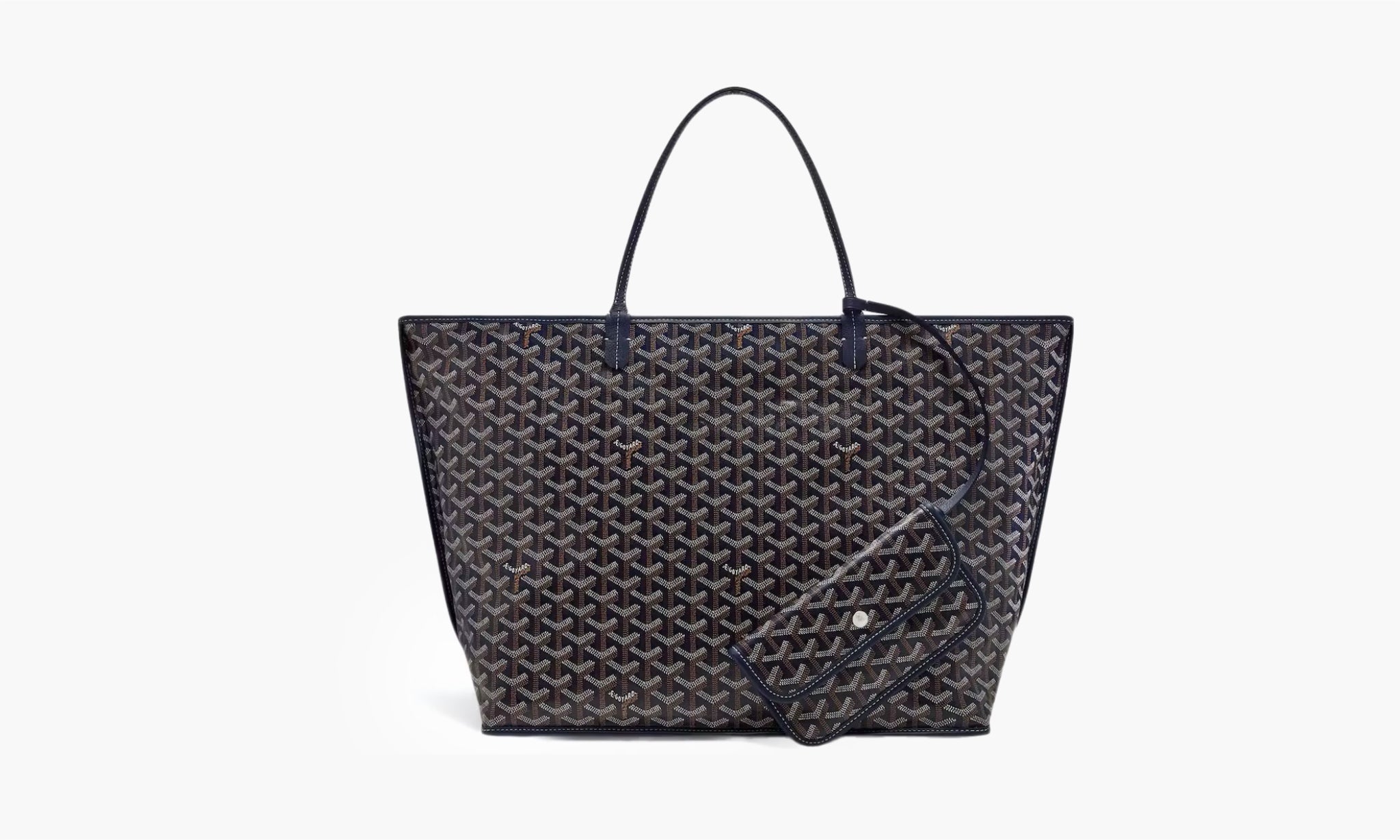 Goyard Anjou Tote GM Navy Blue The Sortage