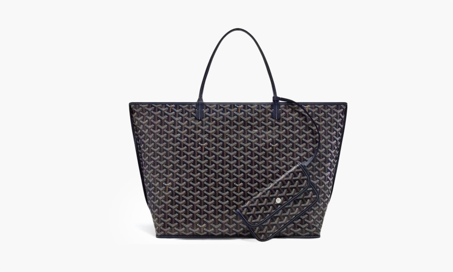 Goyard Anjou Tote GM Navy Blue | The Sortage