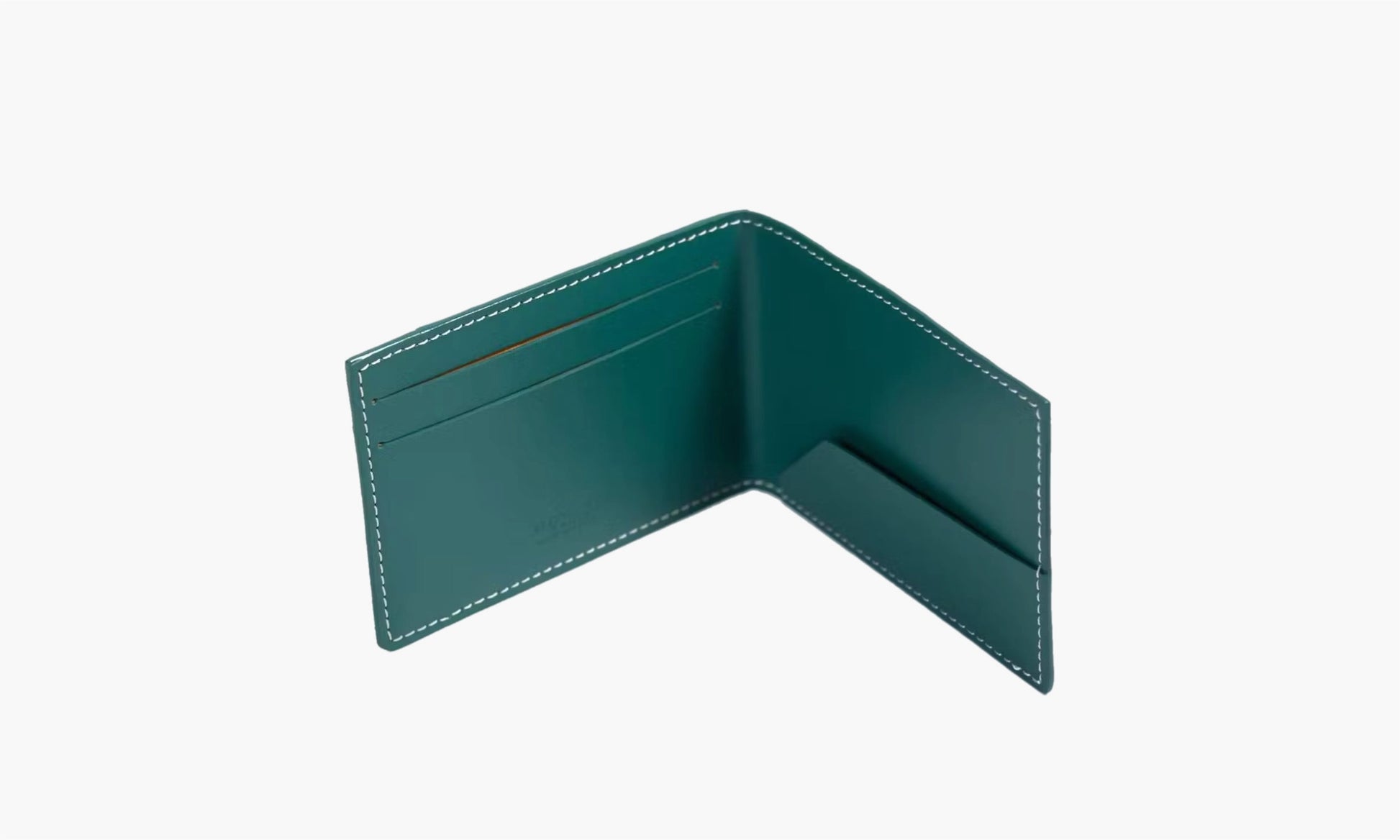 Goyard Slot Wallet Victoire Companion Goyardine Green | The Sortage