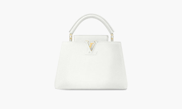 Louis Vuitton Capucines BB Taurillion Leather Snow | The Sortage
