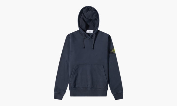 Stone Island Brushed Cotton Porover Hoody Navy | The Sortage