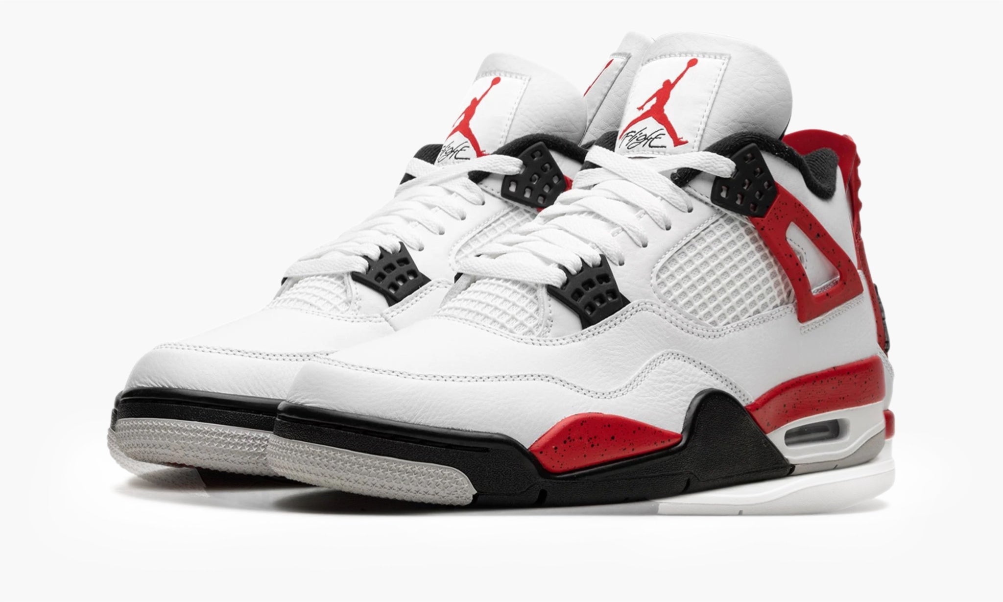 Retro 4 red and white on sale