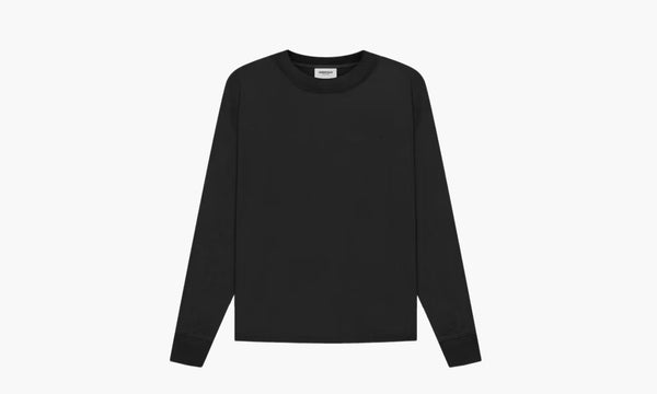 Fear of God Essentials Long Sleeve T-shirt Black Stretch Limo | The Sortage