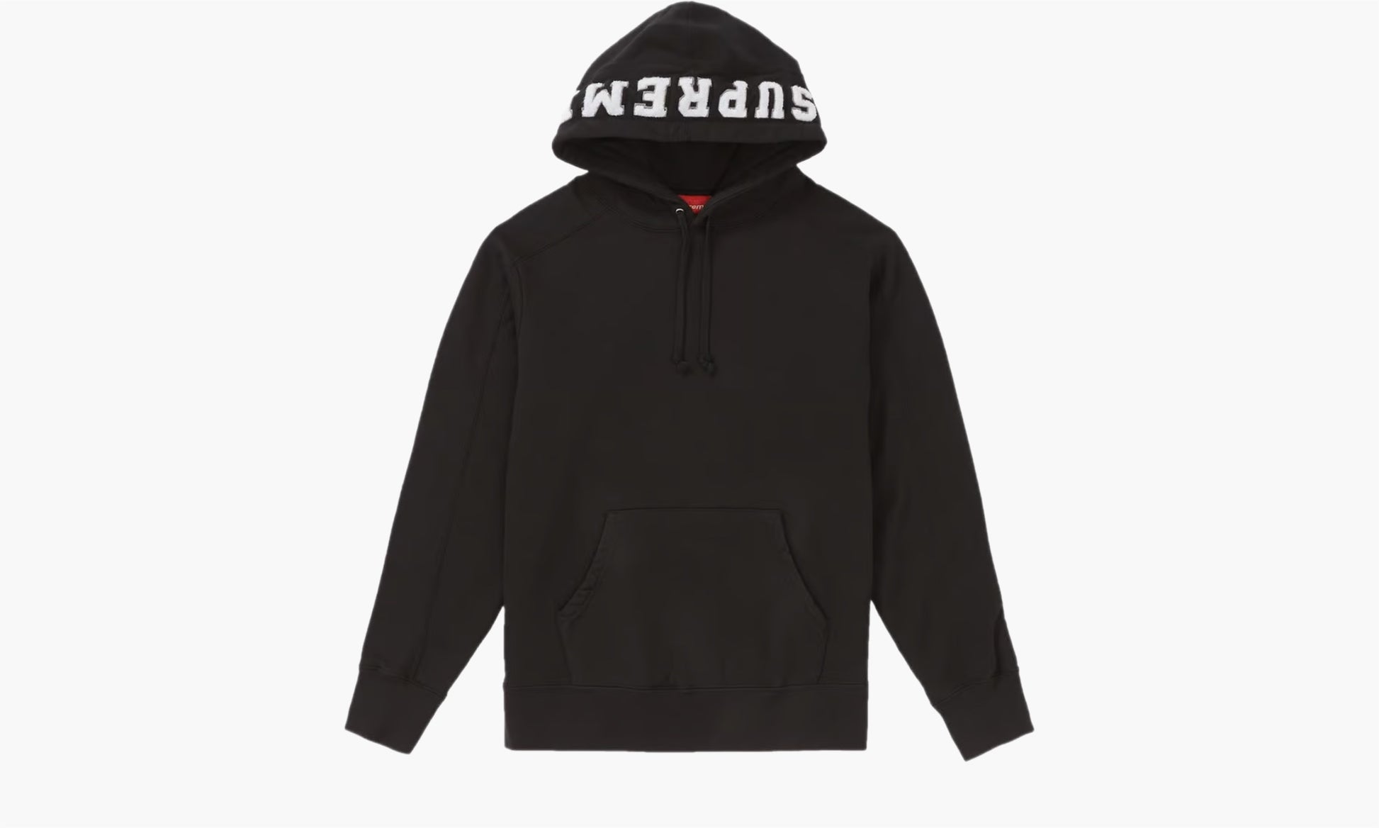 Supreme Paneled Hooded Sweatshirt Black | The Sortage