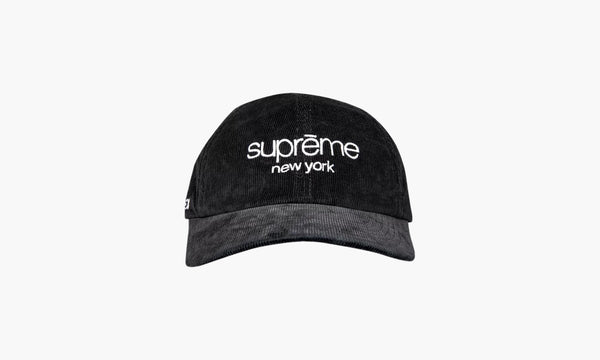 Supreme x Gore-Tex Corduroy Classic Logo 6-Panel Black | The Sortage