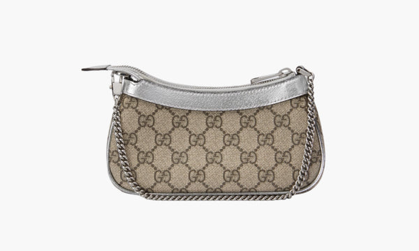 Gucci Ophidia Mini Bag Beige/Ebony/Metallic Silver | The Sortage
