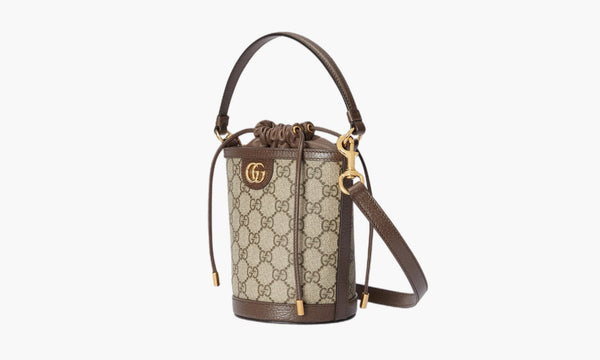 Gucci Ophidia Bucket Mini Bag Supreme Beige/Ebony | The Sortage