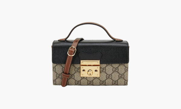 Gucci Padlock GG MINI Bag Beige/Ebony | The Sortage