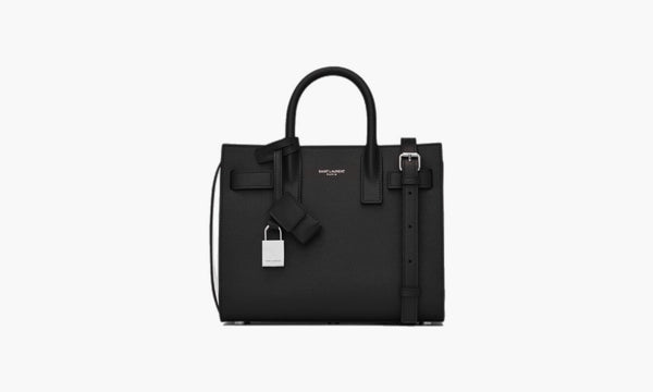Saint Laurent Sac De Jour Nano Tote Smooth Leather Bag Noir | The Sortage
